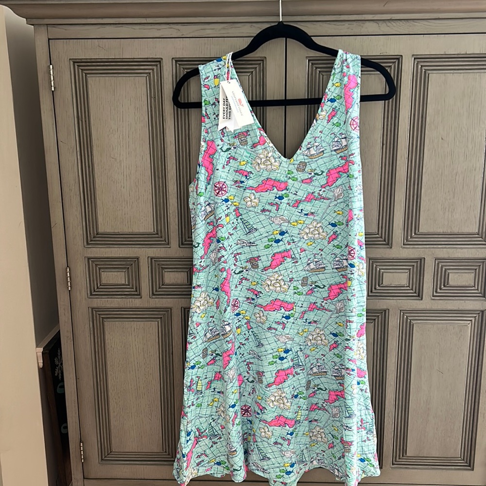 Vineyard vine performance beach dress XL